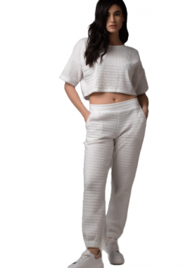 Amelie's - Σετ Καπιτονέ Makayla Λευκό