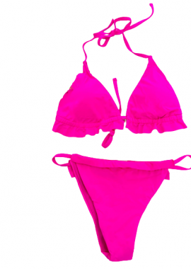 Amelie's - Μπικίνι Σετ Μαγιό Beach Fashionista Φούξ