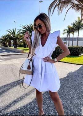 Amelie's - Φόρεμα Moonlight Λευκό