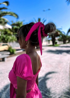 Amelie's - Σετ Σορτς Τοπ Κοκαλάκι Midnight Φουξ