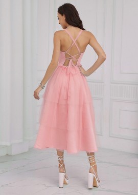 Amelie's - Φόρεμα La Desirade Ροζ