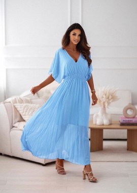 Amelie's - Maxi Φόρεμα Lulat Γαλάζιο