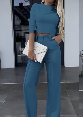 Amelie's - Σετ Παντελόνι Top Aria Πετρόλ