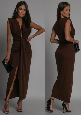 Amelie's - Φόρεμα Tru Καφέ