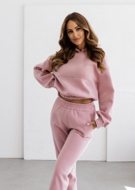 Amelie's - Σετ Φόρμα Crop Aperol Ροζ