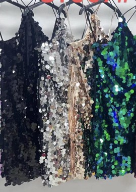 Amelie's - Φόρεμα Goldfish Πράσινο