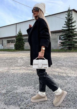 Amelie's - Πανωφόρι Marys Town Μαύρο