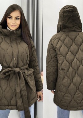 Amelie's - Μπουφάν Καπιτονέ Tin Λαδί