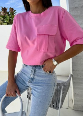 Amelie's - Tshirt Marsali Ροζ