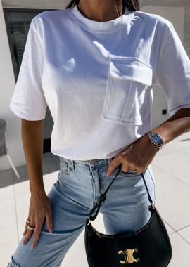 Amelie's - Tshirt Marsali Λευκό