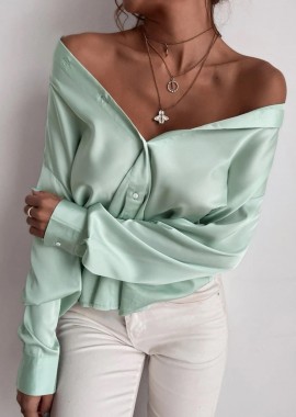 Amelie's - Πουκάμισο Σατέν Βεραμάν