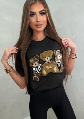 Amelie's - Μπλούζα Honey Μαύρη