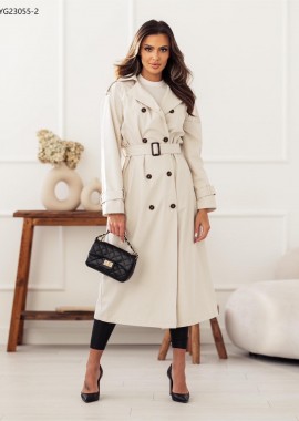 Amelie's - Καμπαρντίνα Lily Μπεζ