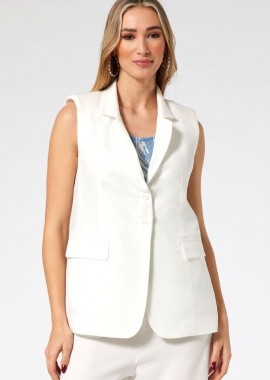 Anna Raxevsky - ΕΚΡΟΥ ΑΜΑΝΙΚΟ ΣΑΚΑΚΙ LINEN-LOOK