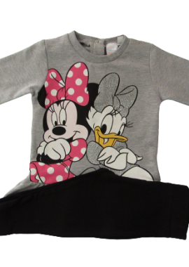OEM - ©DISNEY ΠΑΙΔΙΚΟ ΣΕΤ MINNIE DAISY ΜΕ ΚΟΛΑΝ 1295 – γκρι ΓΚΡΙ