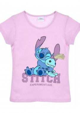 ©DISNEY - ©DISNEY ΠΑΙΔIΚΟ T-SHIRT LILO AND STITCH 1767 - μοβ ΜΟΒ