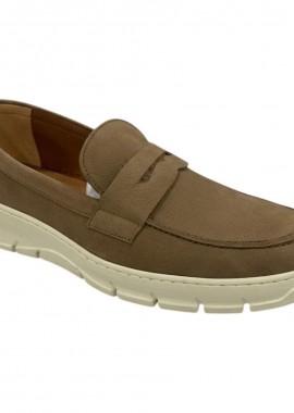 Commanchero Original - Commanchero Ανδρικά Παπούτσια Μοκασίνια 72465-228 Μπέζ Δέρμα