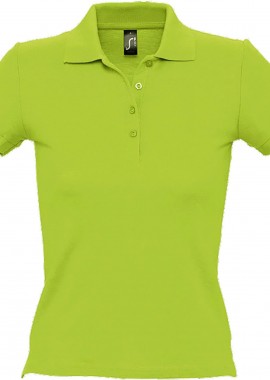 - Γυναικείο πόλο πικέ People SOLS 11310 Apple Green