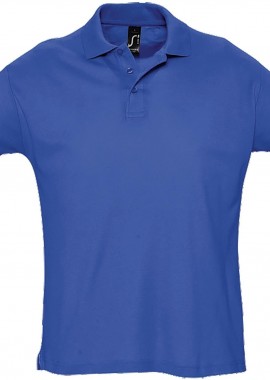 - Ανδρικό πόλο πικέ Summer II SOLS 11342 Royal Blue