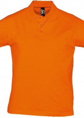 - Ανδρικό πόλο Prescott Men SOLS 11377 Orange