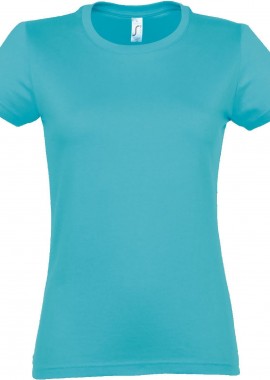 - Γυναικείο T-shirt Imperial Women SOLS 11502 Atoll Blue