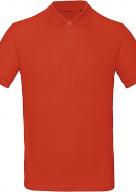 - Ανδρικο Μπλουζακι Polο Inspire Organic B & C PM430 Fire Red