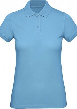 - Γυναικειο Μπλουζακι Polο Inspire Organic B & C PW440 Very Turquoise
