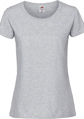 - Γυναικειο Μπλουζακι Ringspun Premium T Fruit of the Loom 61-424-0 Heather Grey