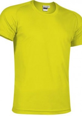 - Παιδικό Αθλητικό T-Shirt Valento RESISTANCE Neon Yellow Neon Yellow