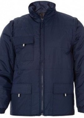 - Μπουφάν με αποσπώμενα μανίκια Detach About Basics 00103 Navy