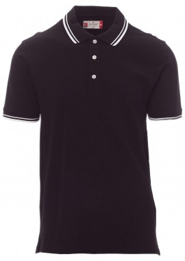 - SKIPPER Μπλουζάκι πόλο PAYPER 02000416 Black