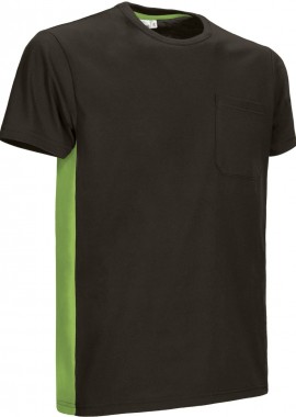 - T-Shirt THUNDER Valento CAVATHUNV Black-Apple Green