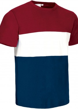 - T-Shirt VARSITY Valento CAVAVARRB Lotto Red-White-Orion Navy Blue