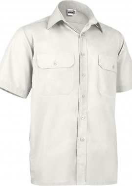 - Κοντομάνικο Shirt ACADEMY Valento CSVA2BCMF Ivory White