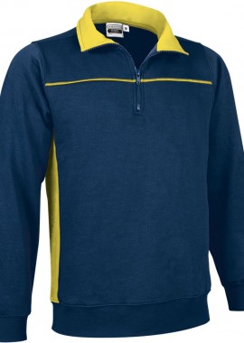 - Φούτερ THUNDER Valento SUVATHUMA Orion Navy Blue-Lemon Yellow