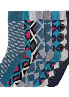 Black & Parker Socks - Black & Parker Socks - Ανδρικό Σετ Κάλτσες Long Side