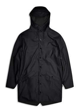 Rains - Αδιάβροχα ανδρικά Rains Μαύρο 12020-01 Long Jacket W3 271