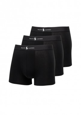 POLO RALPH LAUREN - ΑΝΔΡΙΚΑ ΕΣΩΡΟΥΧΑ POLO RALPH LAUREN CLASSIC TRUNK 3 ΤΜΧ ΜΑΥΡΟ