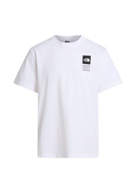 NORTH FACE - ΑΝΔΡΙΚΟ T-SHIRT THE NORTH FACE BCD CELEBRATION ΚΟΝΤΟΜΑΝΙΚΟ ΛΕΥΚΟ