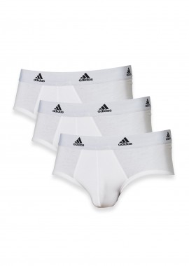 ADIDAS - ΑΝΔΡΙΚΟ ΕΣΩΡΟΥΧΟ SLIP ΣΕΤ 3 ΤΜΧ ΛΕΥΚΟ