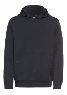 CAMEL ACTIVE - ΑΝΔΡΙΚΟ ΦΟΥΤΕΡ CAMEL ACTIVE HOODIE CANGAROOS ΚΑΝΟΝΙΚΗ ΓΡΑΜΜΗ ΣΚΟΥΡΟ ΜΠΛΕ