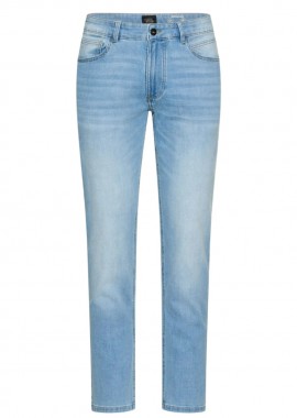 CAMEL ACTIVE - ΑΝΔΡΙΚΟ ΠΑΝΤΕΛΟΝΙ DENIM CAMEL ACTIVE FLEXXXACTIVE ΚΑΝΟΝΙΚΗ ΓΡΑΜΜΗ ΜΠΛΕ