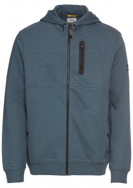 CAMEL ACTIVE - ΑΝΔΡΙΚΟ ΦΟΥΤΕΡ ΖΑΚΕΤΑ CAMEL ACTIVE FULL ZIP HOODIE ΚΑΝΟΝΙΚΗ ΓΡΑΜΜΗ ΜΠΛΕ