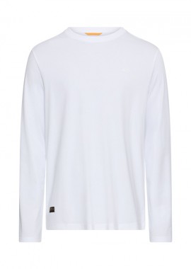 CAMEL ACTIVE - ΑΝΔΡΙΚΟ T-SHIRT CAMEL ACTIVE FLEXXXACTIVE ΜΑΚΡΥΜΑΝΙΚΟ ΛΕΥΚΟ