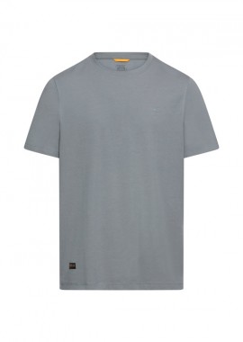 CAMEL ACTIVE - ΑΝΔΡΙΚΟ BASIC T-SHIRT CAMEL ACTIVE ΣΚΟΥΡΟ ΜΠΛΕ