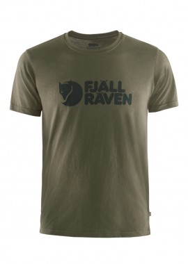 FJALLRAVEN - ΑΝΔΡΙΚΟ T-SHIRT FJALLRAVEN LOGO ΜΕ ΤΥΠΩΜΑ ΛΑΔΙ