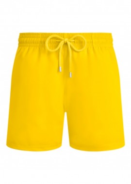 VILEBREQUIN - ΑΝΔΡΙΚΟ ΜΑΓΙΟ VILEBREQUIN STRETCH SWIM SHORTS SOLID ΚΙΤΡΙΝΟ
