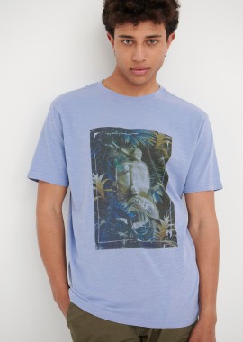 FUNKY BUDDHA - T-shirt με τύπωμα