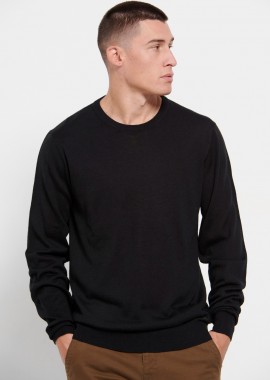FUNKY BUDDHA - Ανδρική πλεκτή μπλούζα merino blend