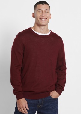 FUNKY BUDDHA - Ανδρική πλεκτή μπλούζα merino blend